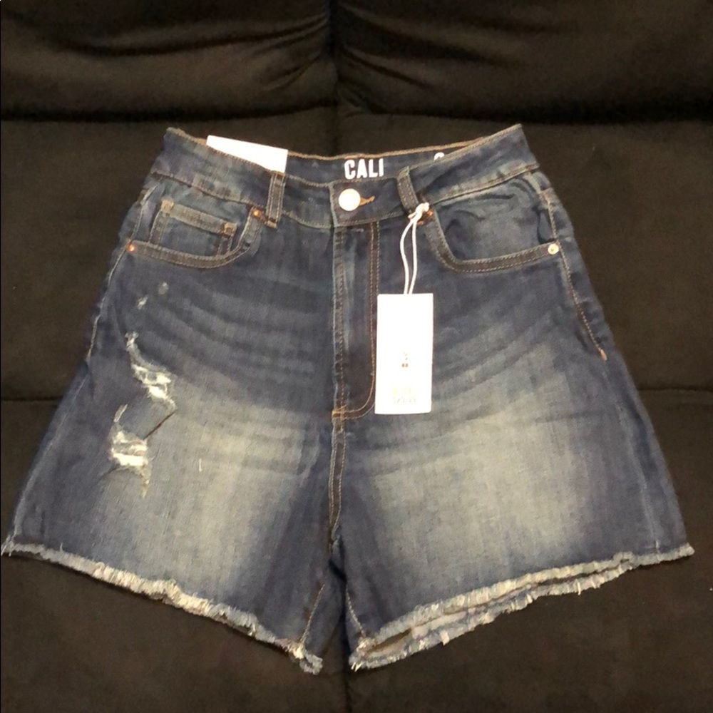 Women’s High Rise Denim Shorts